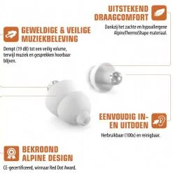 Alpine PartyPlug Earplugs -Zelte Ski Shop alpine partyplug earplugs 7