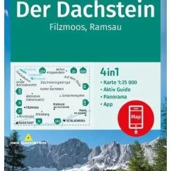Kompass Wanderkarte 031 Der Dachstein, Filzmoos, Ramsau