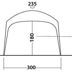Outwell Summer Lounge M Blue -Zelte Ski Shop outwell summer lounge m blue 2